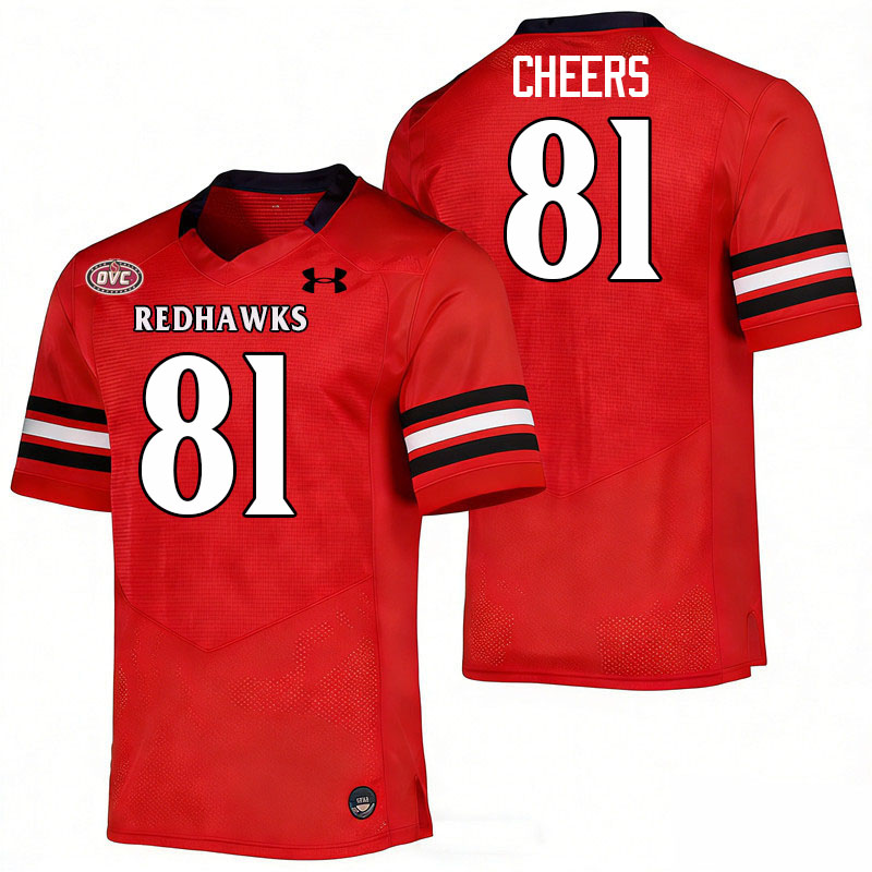 Southeast Missouri State Redhawks #81 Donnie Cheers College Football Jerseys,Uniforms-Red